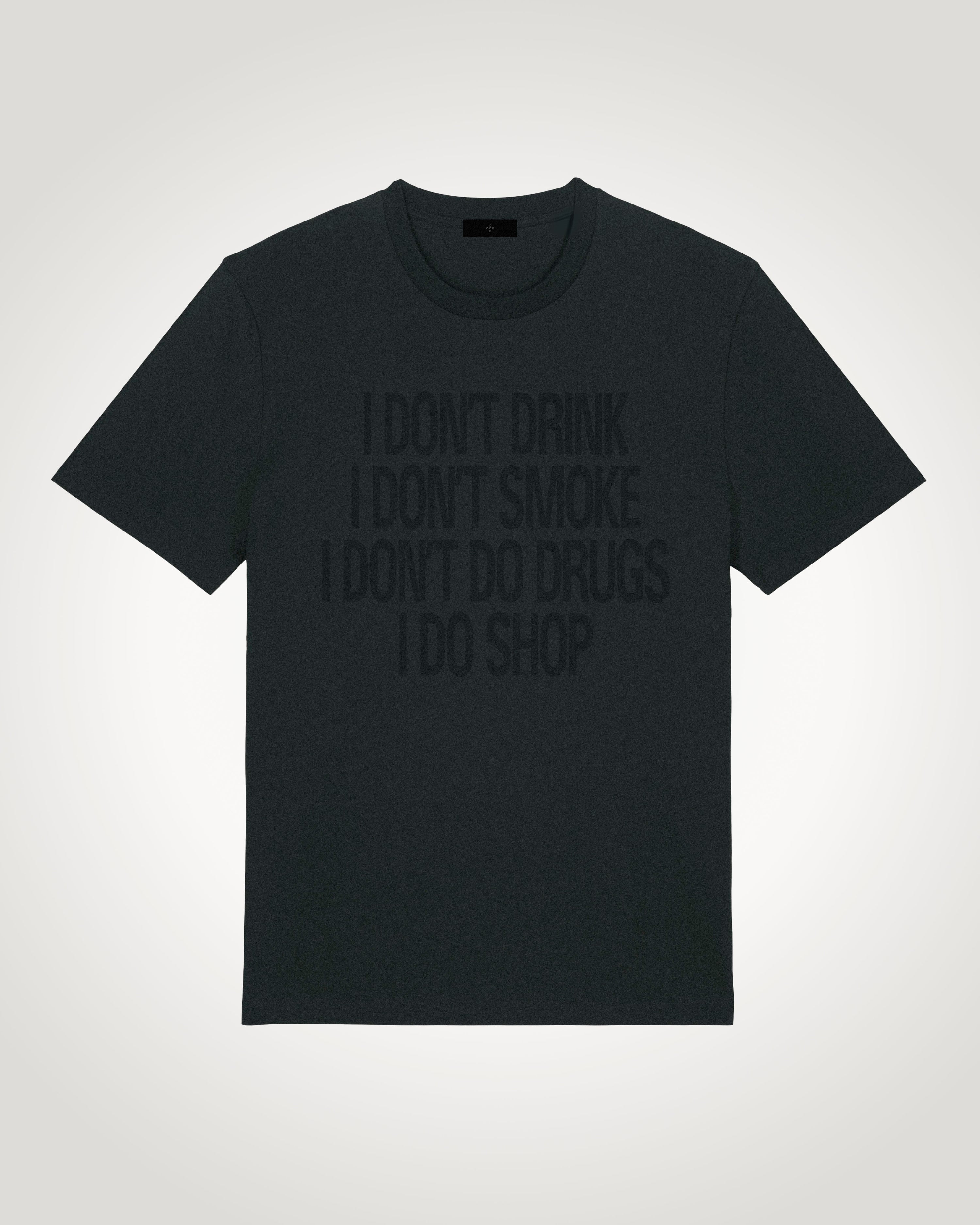 I Do Shop T-Shirt In Black